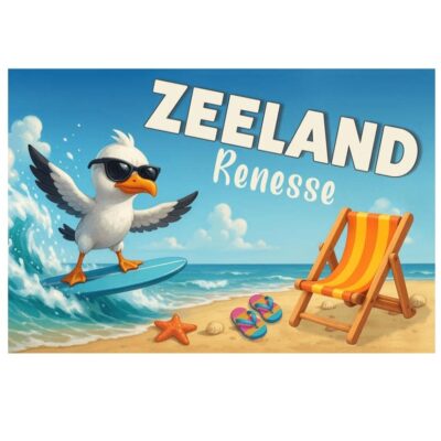 Magneet Surfmeeuw Renesse