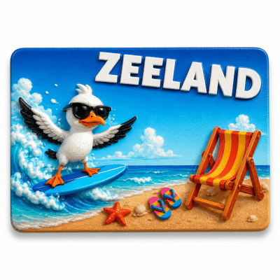 Magneet Surfmeeuw Zeeland