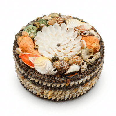 Schelpendoos Rond "K.P. Bulat"