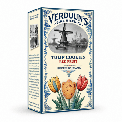 Tulp koekjes Rood Fruit